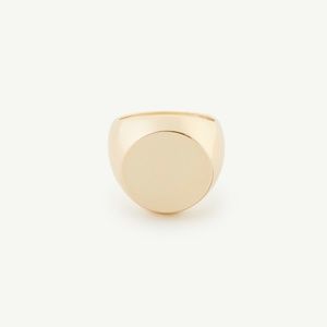 COPY - Ann Taylor Modern Signet Ring Sz 5 NWT $39